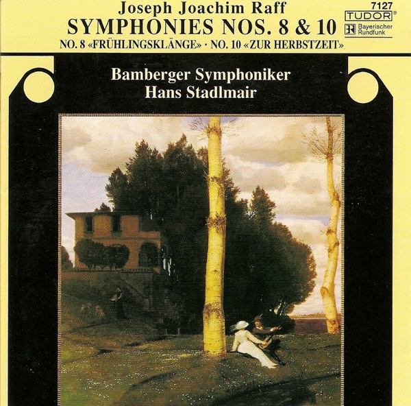 Raff: Symphonies Nos. 8 and 10 album cover