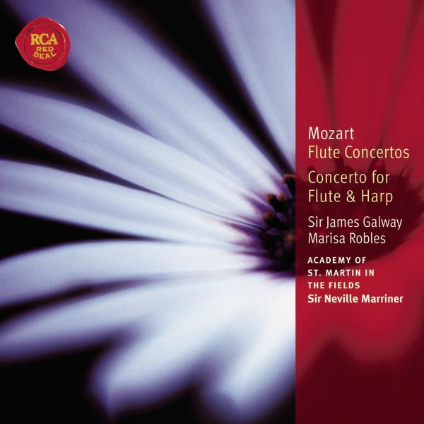 Classic Library Series - Mozart: Concertos for Flute & Harp album cover