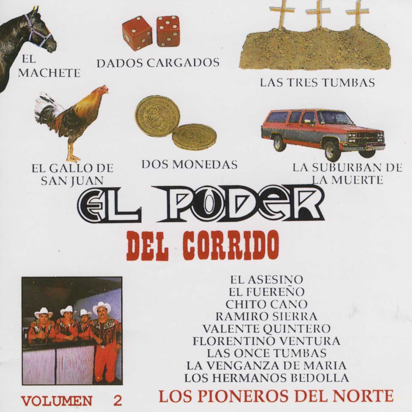 El Poder del Corrido, Vol. 2 album cover