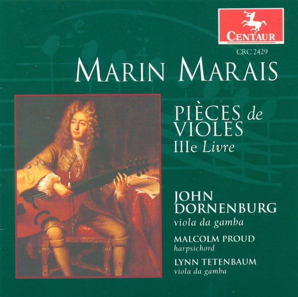 Marais, M.: Pieces De Viole, Book 3 album cover