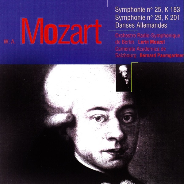 Mozart: Symphonie No. 25, 29 & Danses Allemandes album cover