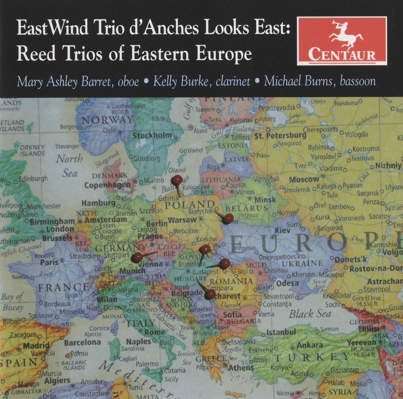 East Wind Trio d'Anches Looks East: Reed Trios of Eastern Europe album cover