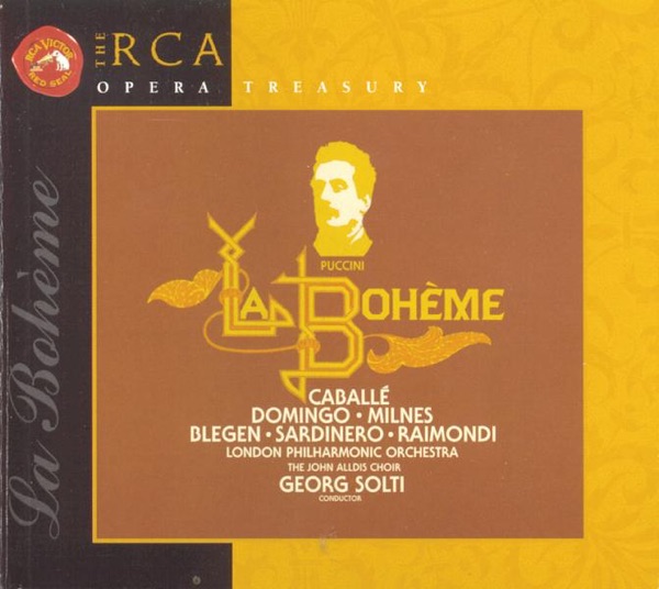 Puccini: La Bohème album cover