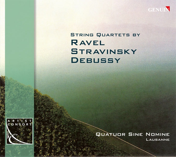 Ravel: String Quartet - Stravinsky: 3 Pieces for String Quartet - Debussy: String Quartet album cover