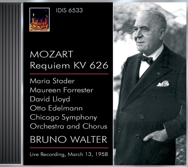 Mozart, W.A.: Requiem (Walter) (1958) album cover