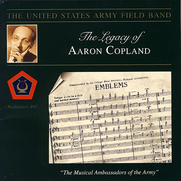 The Legacy of Aaron Copland: Emblems album cover