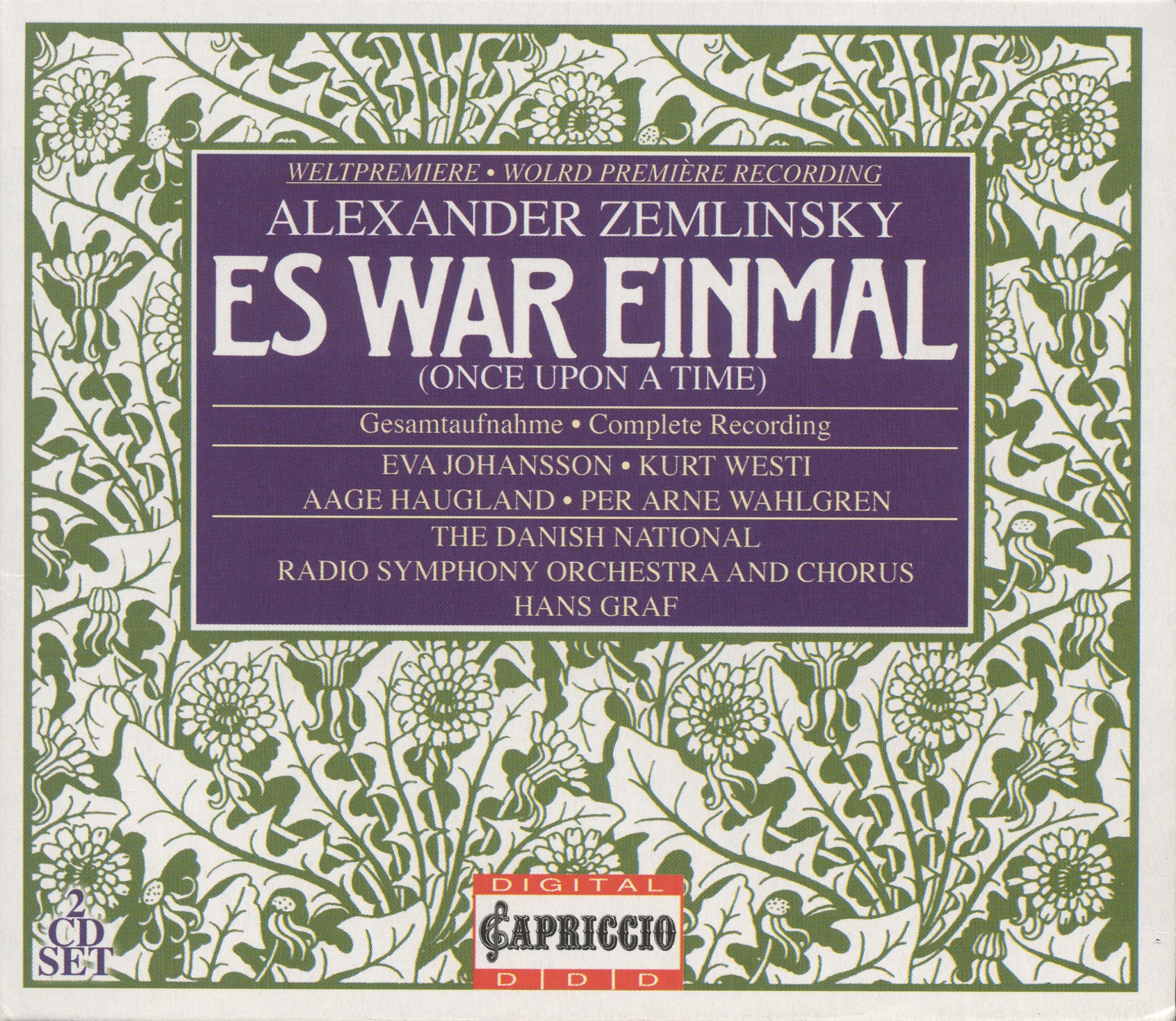 Zemlinsky, A. Von: Es War Einmal … [Opera] album cover