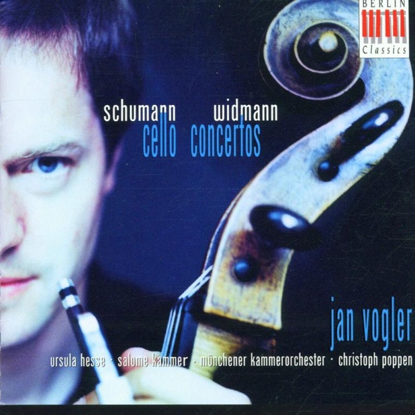Schumann: Cello Concerto - Widmann: Dunkle Saiten album cover