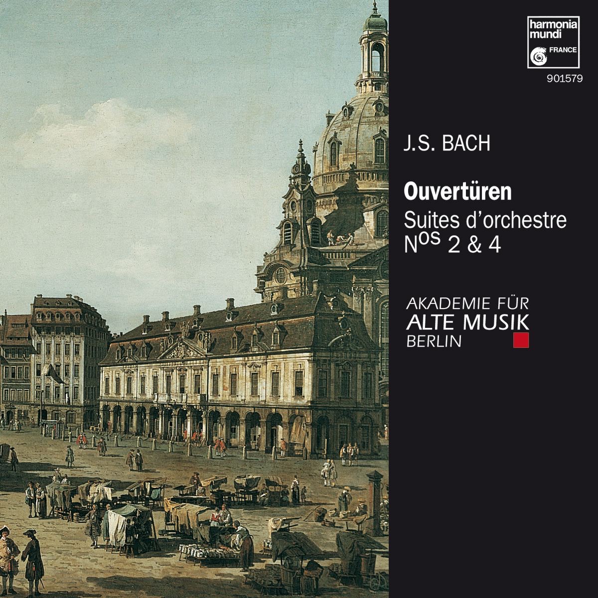 J.S. Bach: Suites for Orchestra No. 2 & 4 album cover