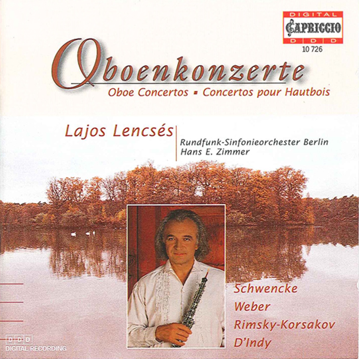 Oboe Concertos album cover