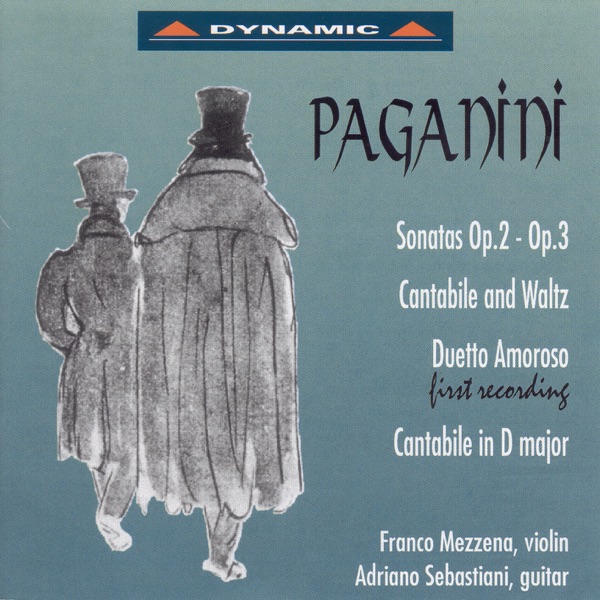 Paganini: Sonatas for Violin and Guitar, Duetto Amoroso & Cantabile and Waltz album cover
