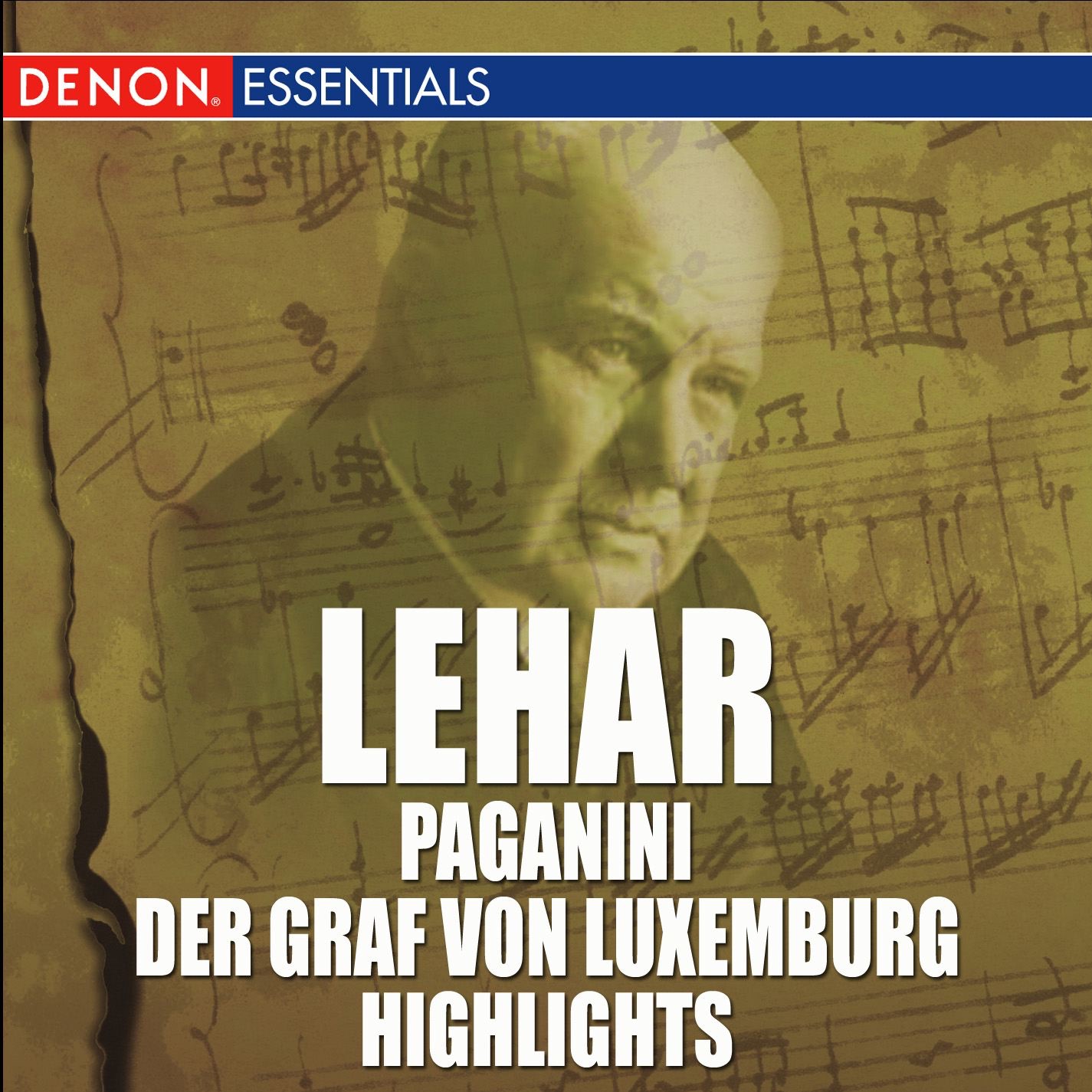 Lehár: Paganini & Graf Von Luxemburg Highlights album cover