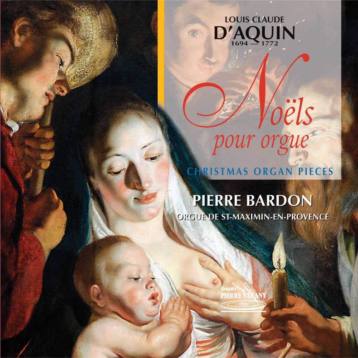D'Aquin: Noëls pour orgue album cover