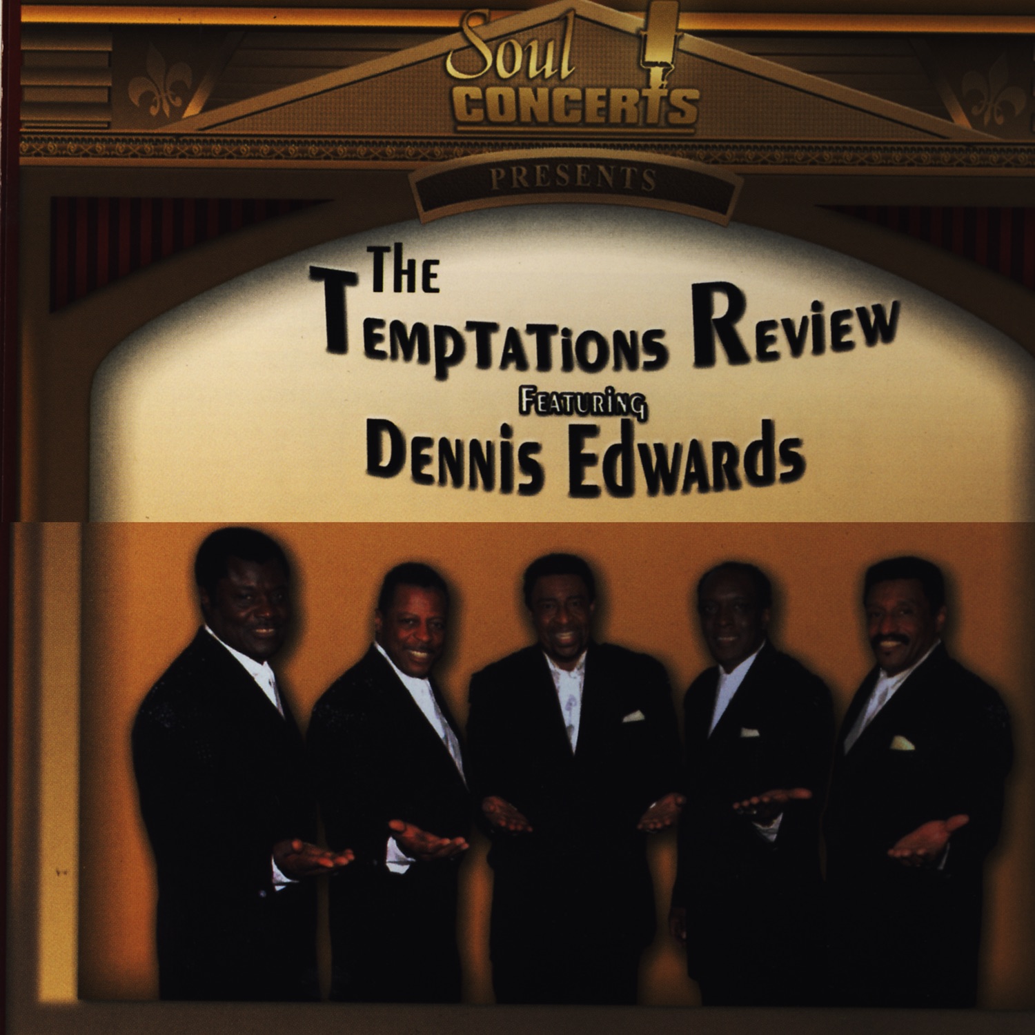 The Temptations Review Live (feat. Dennis Edwards) album cover