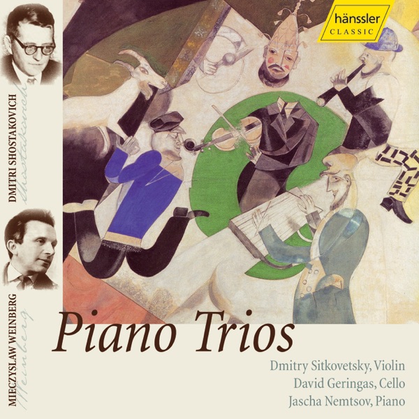 Weinberg - Weprik - Shostakovich: Piano Trios album cover