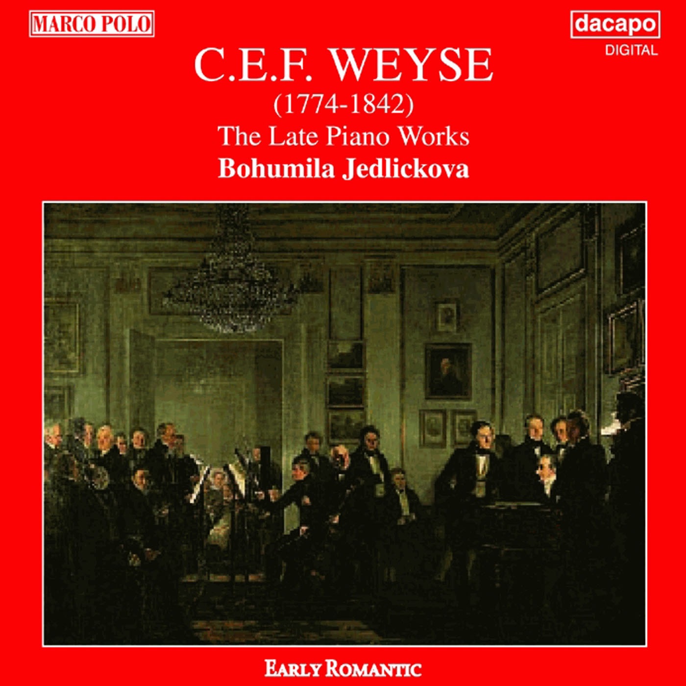 Weyse: Late Piano Works album cover