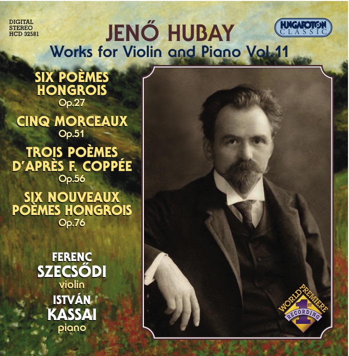 J. Hubay: Works for Violin and Piano, Vol. 11 album cover