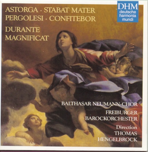 Durante, Astorga, Pergolesi: Sacred Works album cover