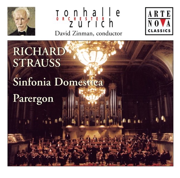 Richard Strauss: Sinfonia Domestica; Parergon album cover