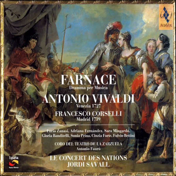 Farnace: Antonio Vivaldi / Francesco Corselli album cover