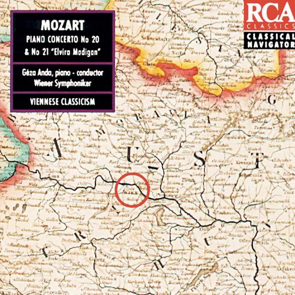 Mozart: Piano Concertos No. 20 & 21 album cover