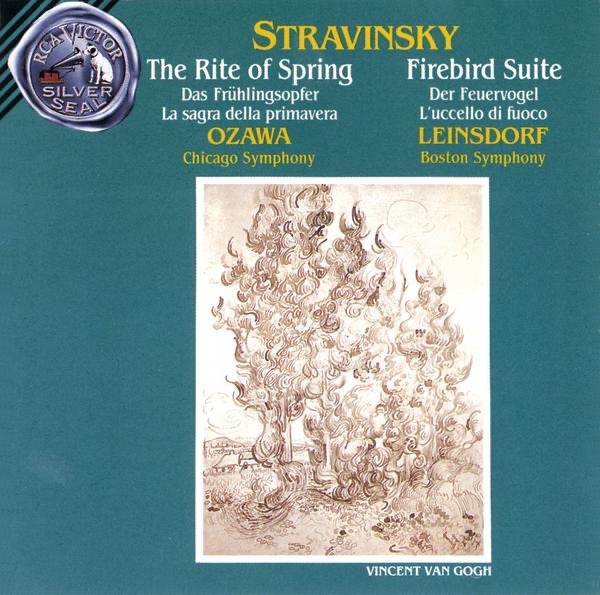 Stravinsky: The Rite of Spring & Firebird Suite album cover