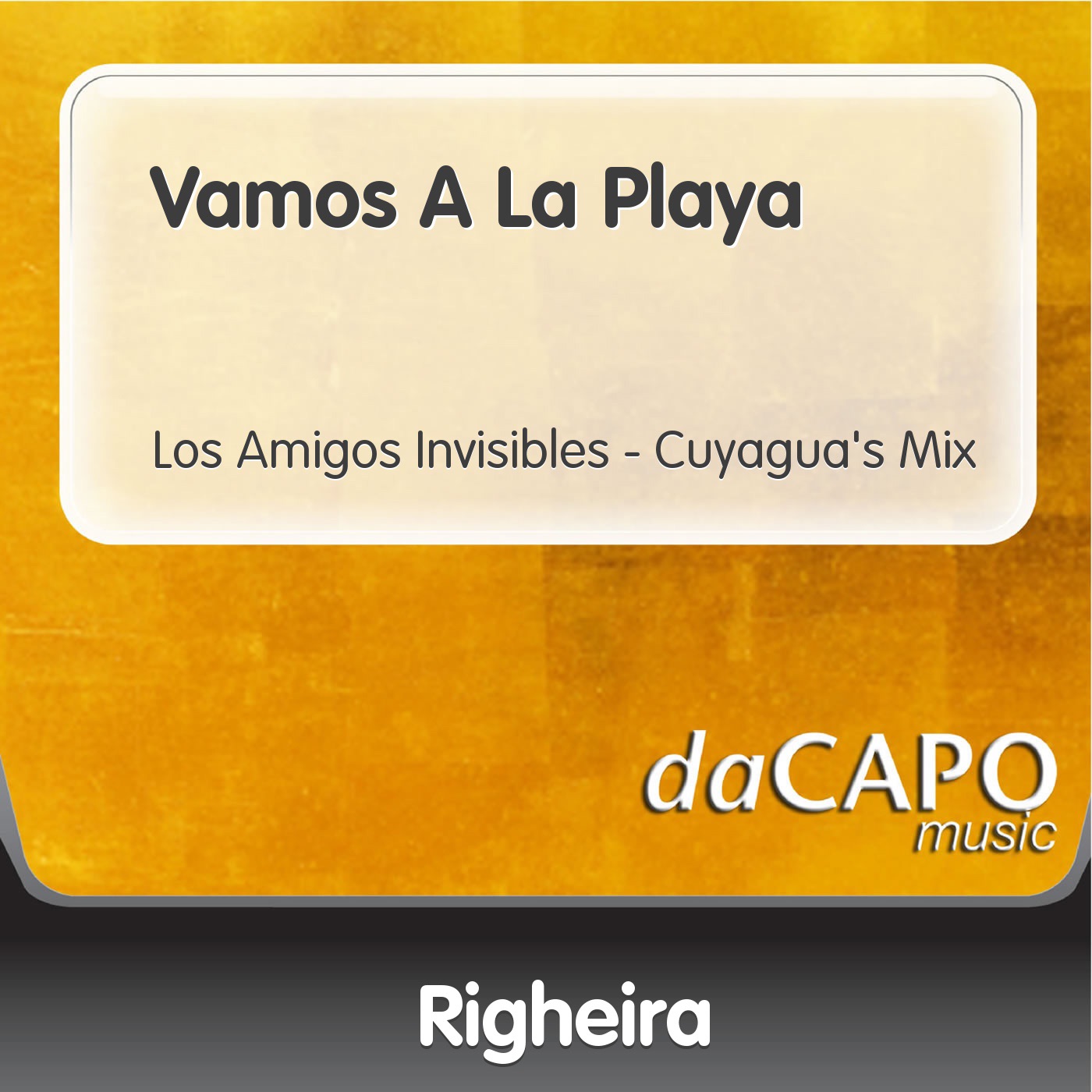 Vamos a la Playa (Los Amigos Invisibles - Cuyagua's Mix) - Single album cover