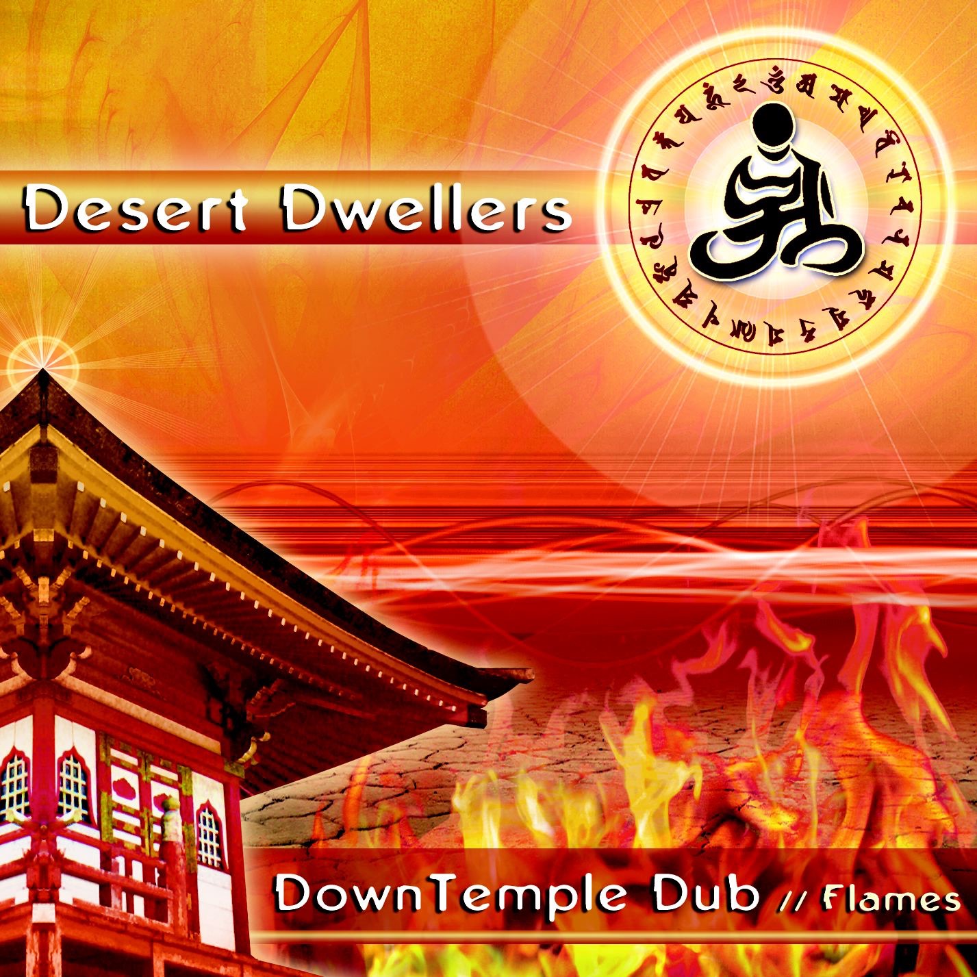 DownTemple Dub: Flames album cover