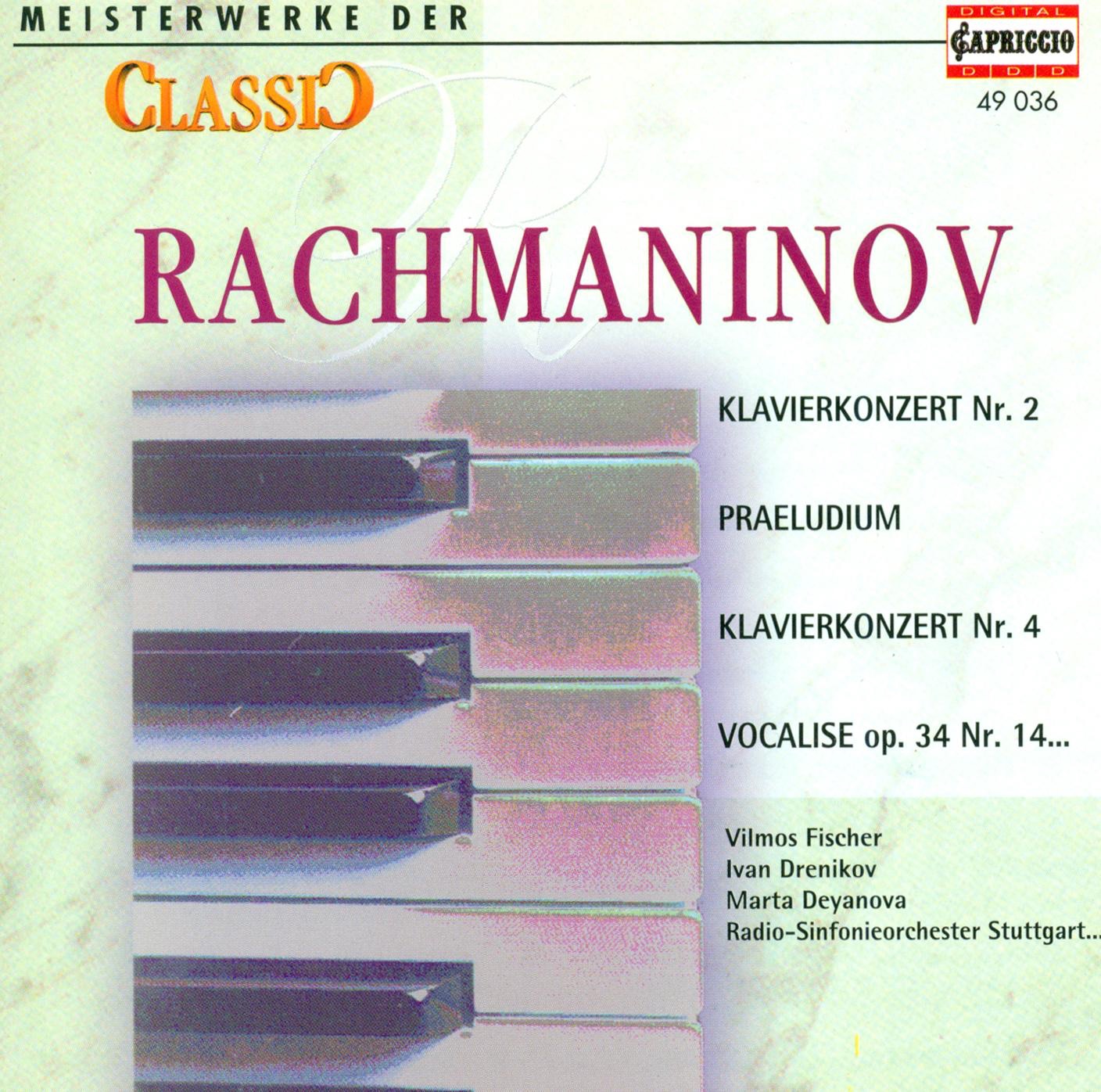 Classic Masterworks - Sergei Rachmaninov album cover