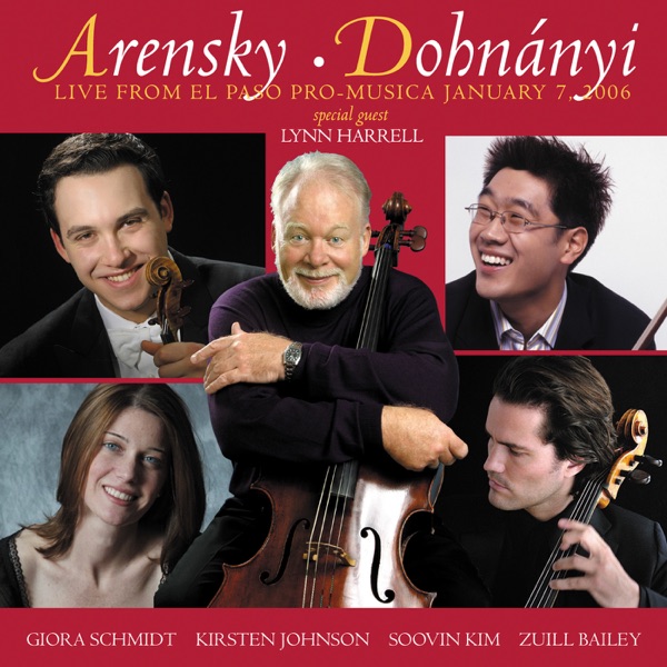 Dohnanyi: Serenade In C Major - Arensky: String Quartet No. 2 (Live from el Paso Pro-musica January  album cover