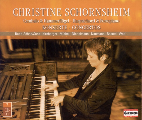 Keyboard Recital: Schornsheim, Christine - Bach, C.P.E. - Bach, W.F. - Bach, J.C. - Kirnberger, J.P. album cover