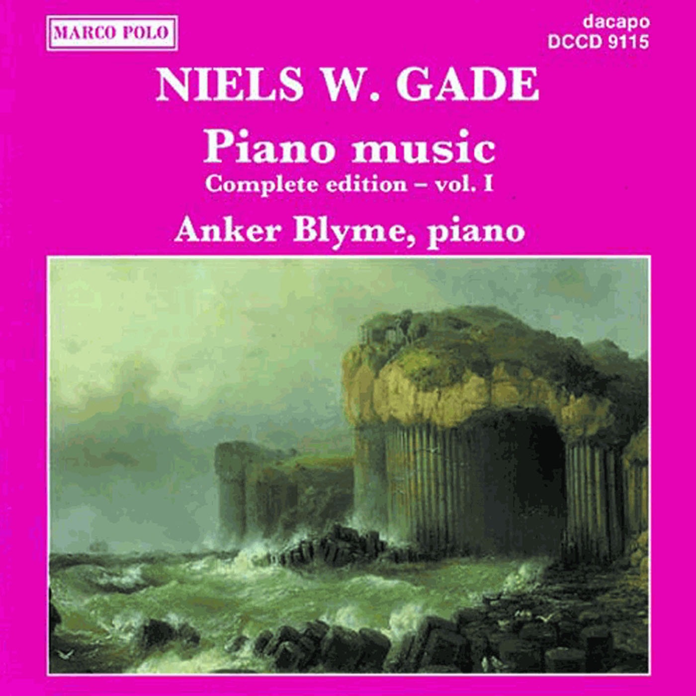 Gade, N.: Piano Music, Vol. 1 album cover