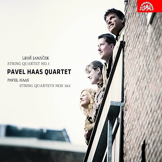 Janáček: String Quartet No. 1 / Haas: String Quartets Nos 1 & 3 album cover