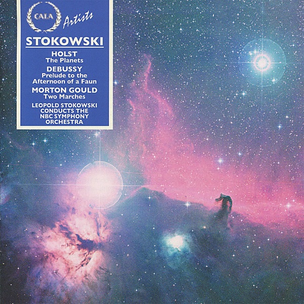 Leopold Stokowski Conducts Holst, Debussy & Gould album cover