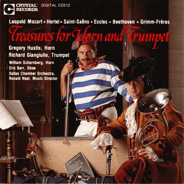 Treasures for Horn and Trumpet album cover