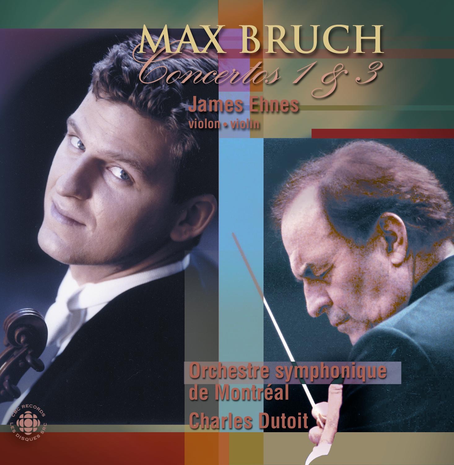Bruch: Violin Concertos Nos. 1 and 3 album cover