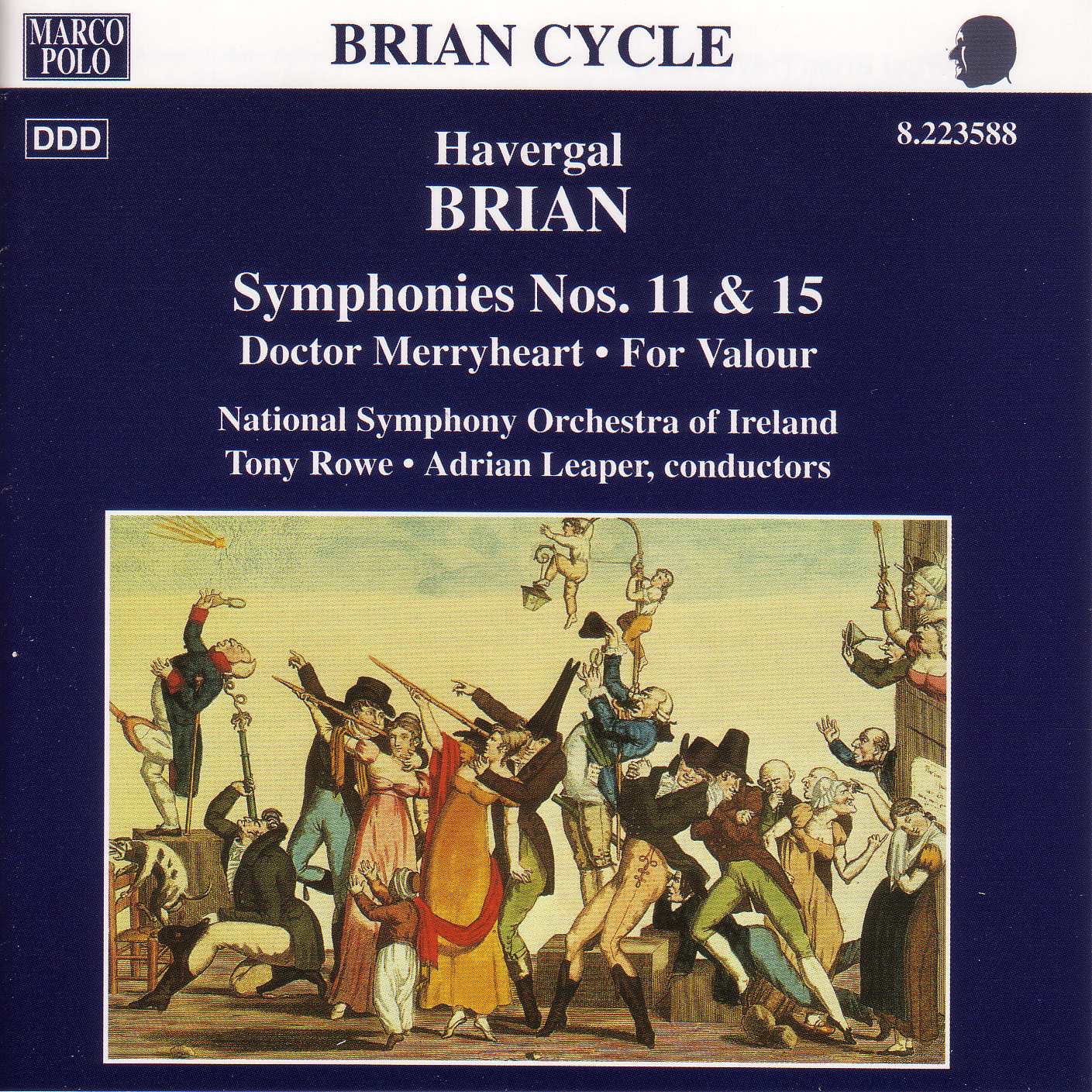 Brian: Symphonies Nos. 11 & 15 album cover