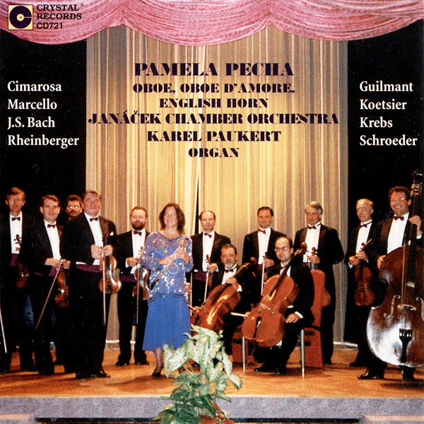 Pamela Pecha, Oboe, Oboe D'Amore, English Horn album cover