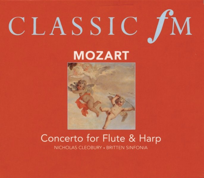 Mozart: Concerto For Flute & Harp album cover