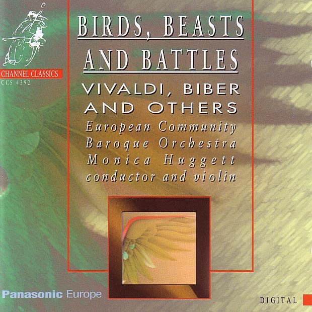 "Birds, Beasts, and Battles" - Virtuoso Violinists album cover