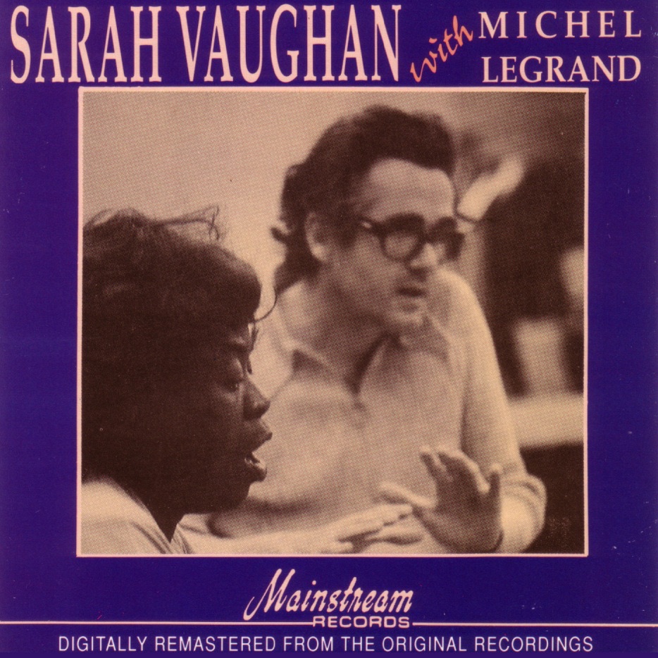 Sarah Vaughan with Michael LeGrand album cover