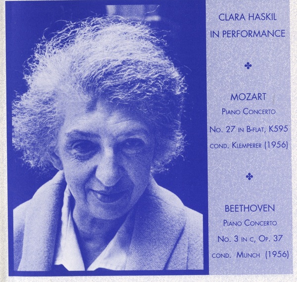 Clara Haskil in Performance album cover
