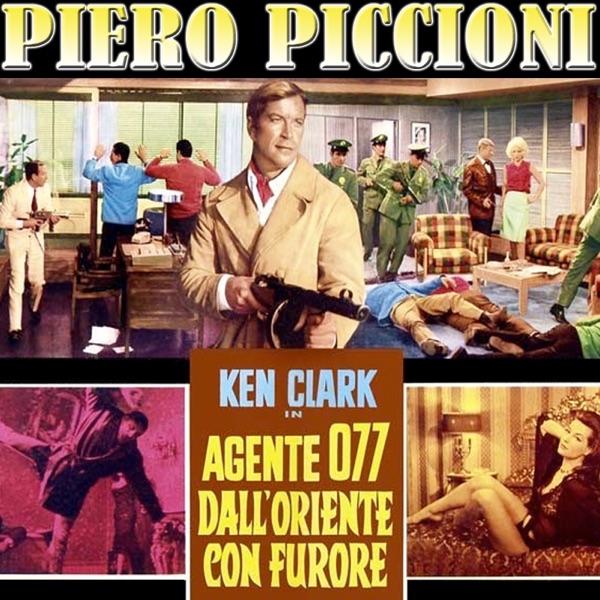 Agente 077 dall'Oriente con furore (Original Motion Picture Soundtrack) album cover