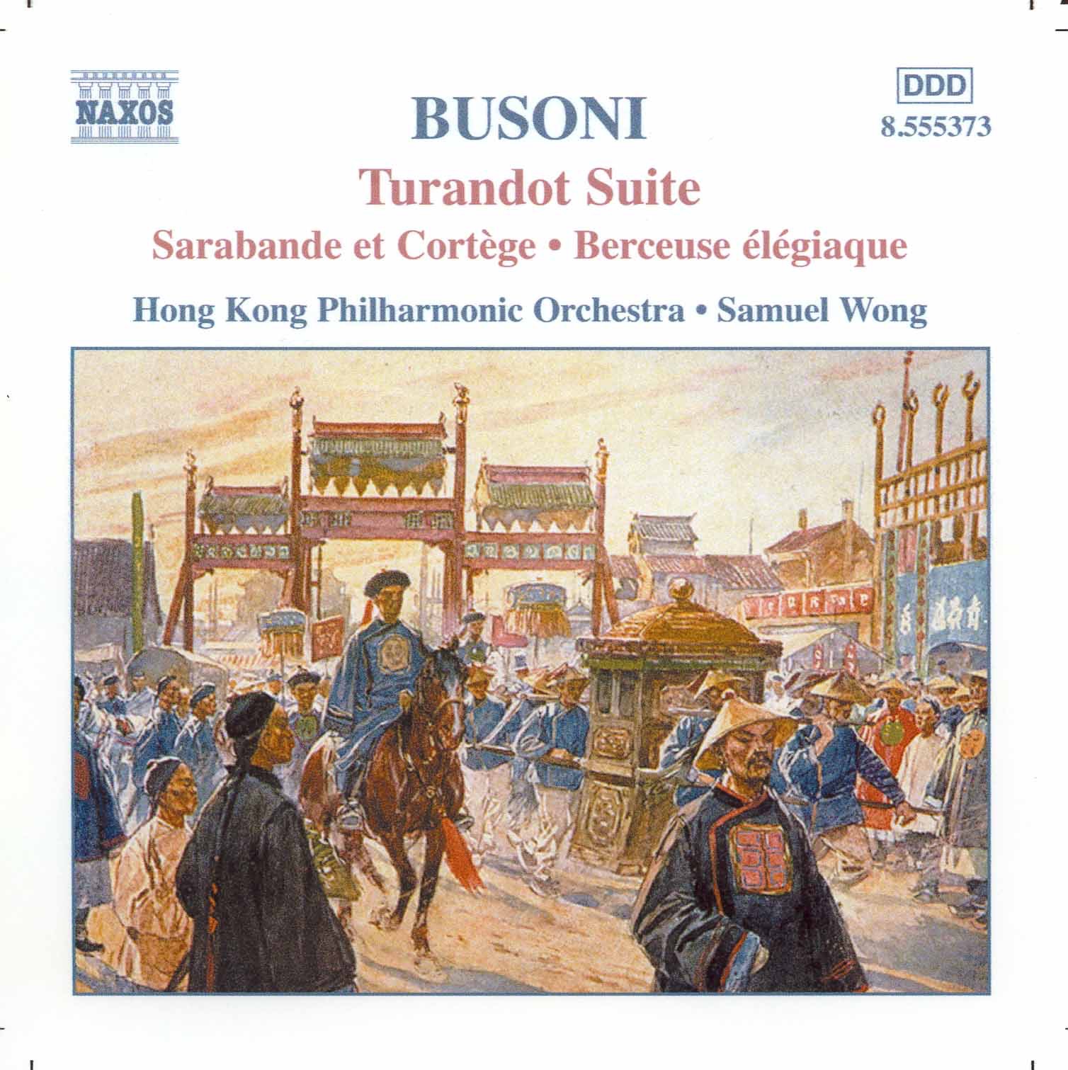 Busoni: Turandot Suite - 2 Studies for 'Doktor Faust' album cover