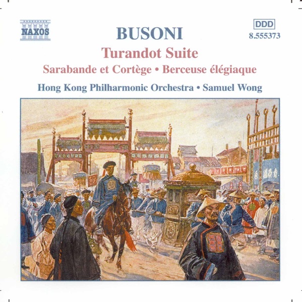 Busoni: Turandot Suite - 2 Studies for 'Doktor Faust' album cover