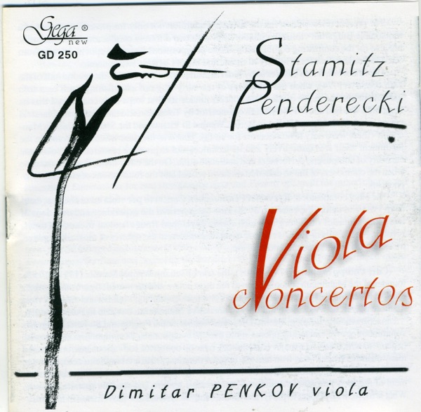 Stamitz & Penderecki: Viola Concertos album cover