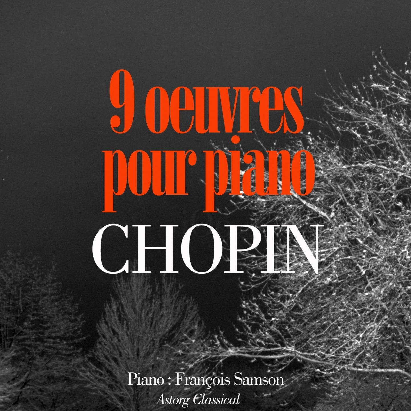 Chopin : 9 œuvres pour pianos album cover