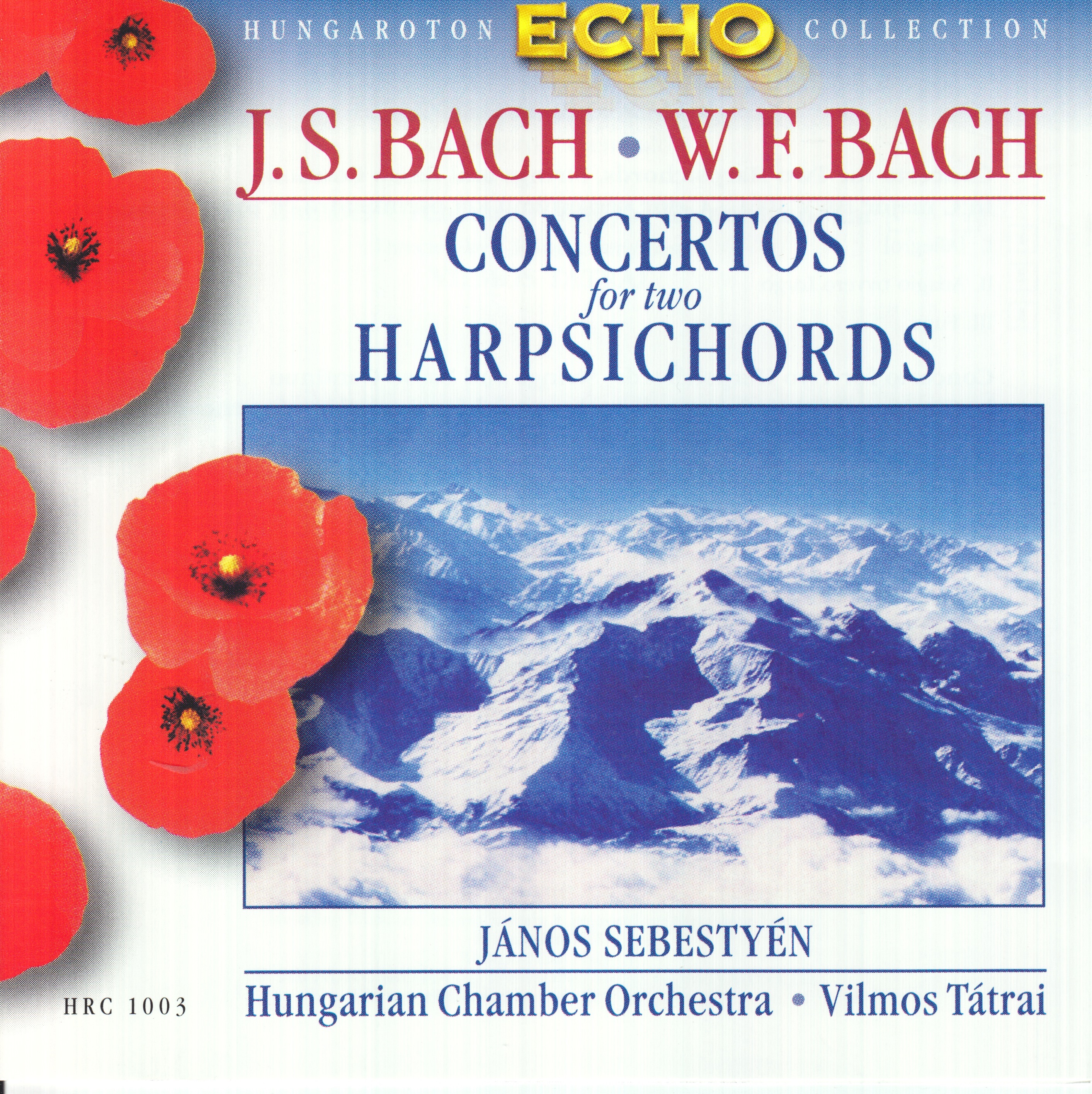 Concerto for Two Harpsichords (Hungaroton Classics) album cover