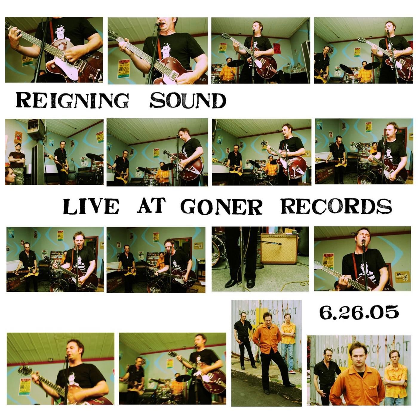 Live At Goner Records album cover
