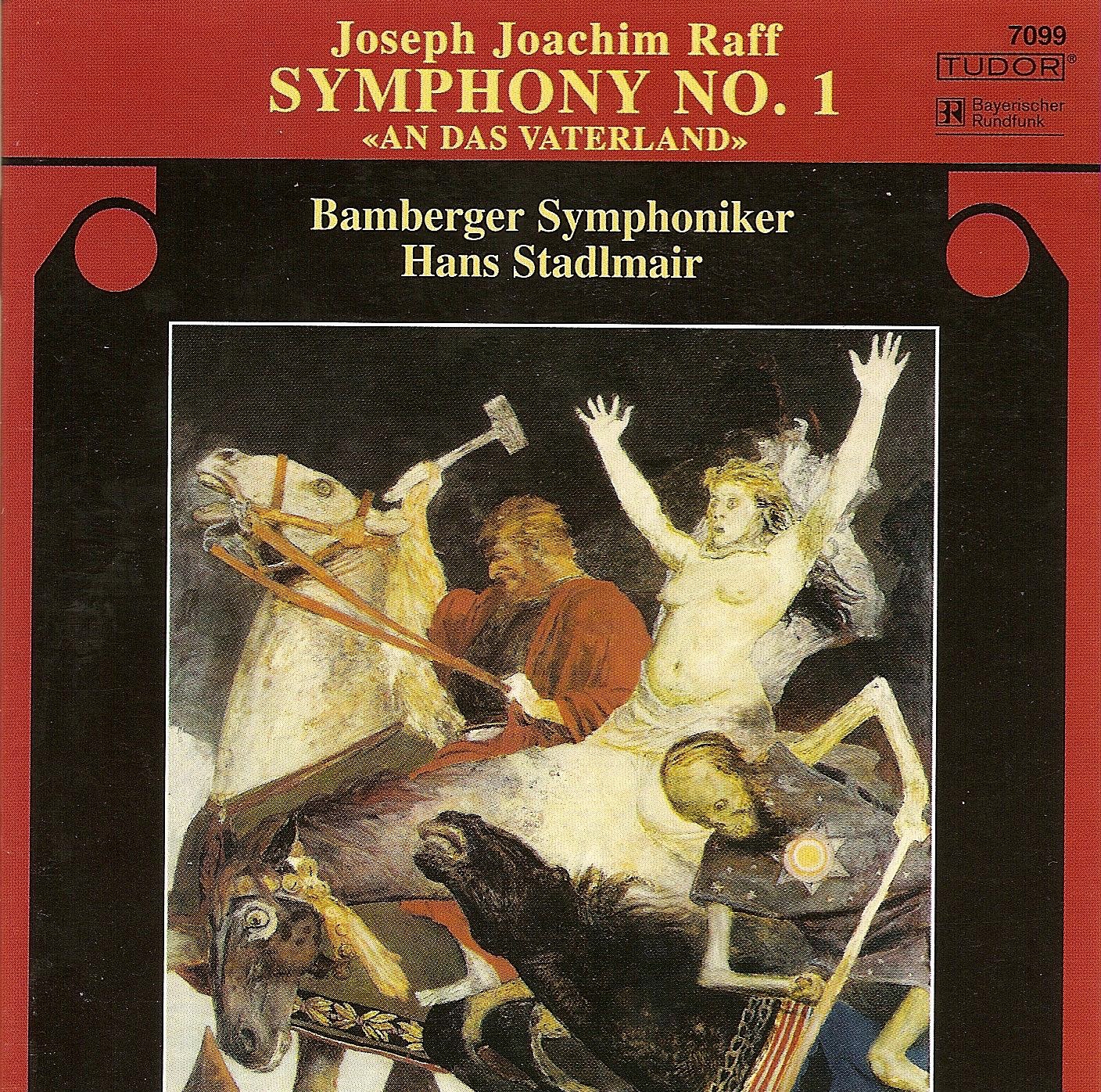Raff: Symphony No. 1 album cover